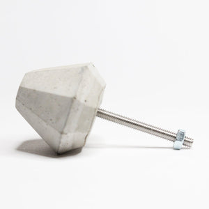 Concrete Wall Hook in the shape of a Frustum. Natural or choose colour
